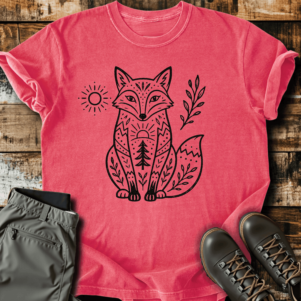 Foxest T-Shirt - Funny Hiking Graphic Tee - Gift for Hikers - Unisex