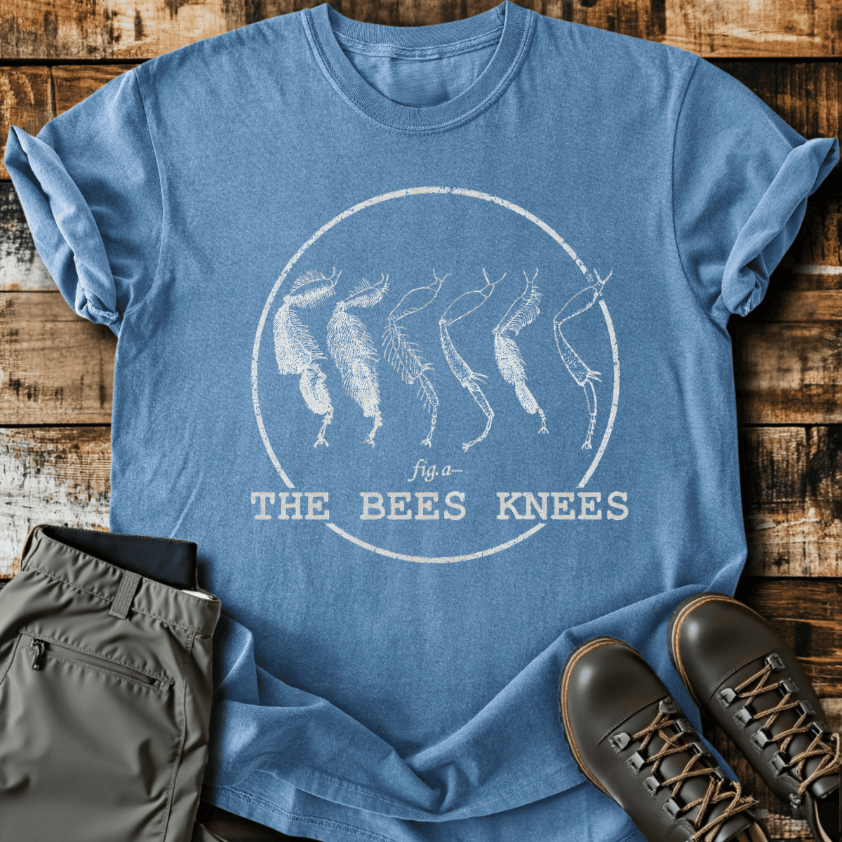 The Bees Knees T-Shirt - Funny Hiking Graphic Tee - Gift for Hikers - Unisex