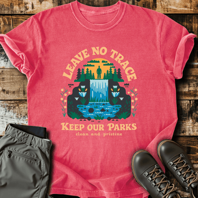 Clean & Pristine T-Shirt - Funny Hiking Graphic Tee - Gift for Hikers - Unisex