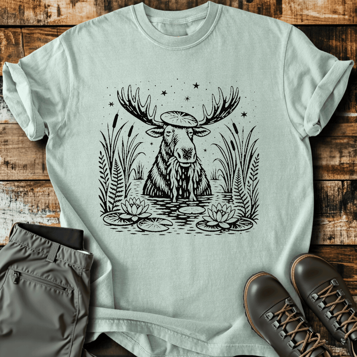 Bog Standard T-Shirt - Funny Hiking Graphic Tee - Gift for Hikers - Unisex