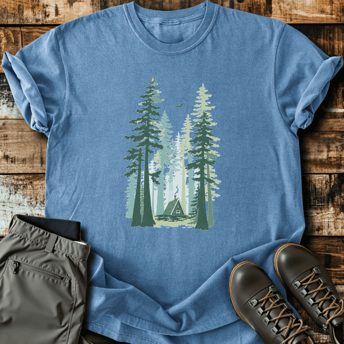 Booked Solid T-Shirt - Funny Hiking Graphic Tee - Gift for Hikers - Unisex