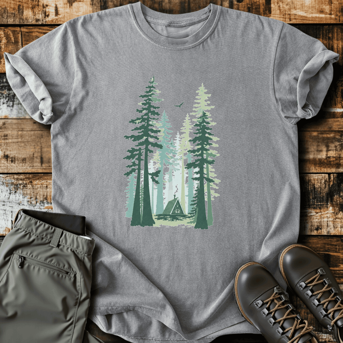 Booked Solid T-Shirt - Funny Hiking Graphic Tee - Gift for Hikers - Unisex