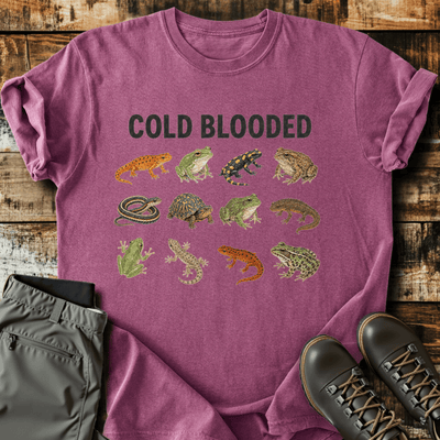 Cold Blooded T-Shirt - Funny Hiking Graphic Tee - Gift for Hikers - Unisex