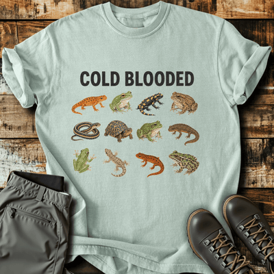 Cold Blooded T-Shirt - Funny Hiking Graphic Tee - Gift for Hikers - Unisex