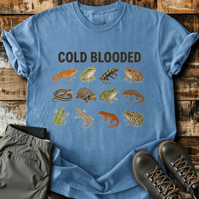 Cold Blooded T-Shirt - Funny Hiking Graphic Tee - Gift for Hikers - Unisex