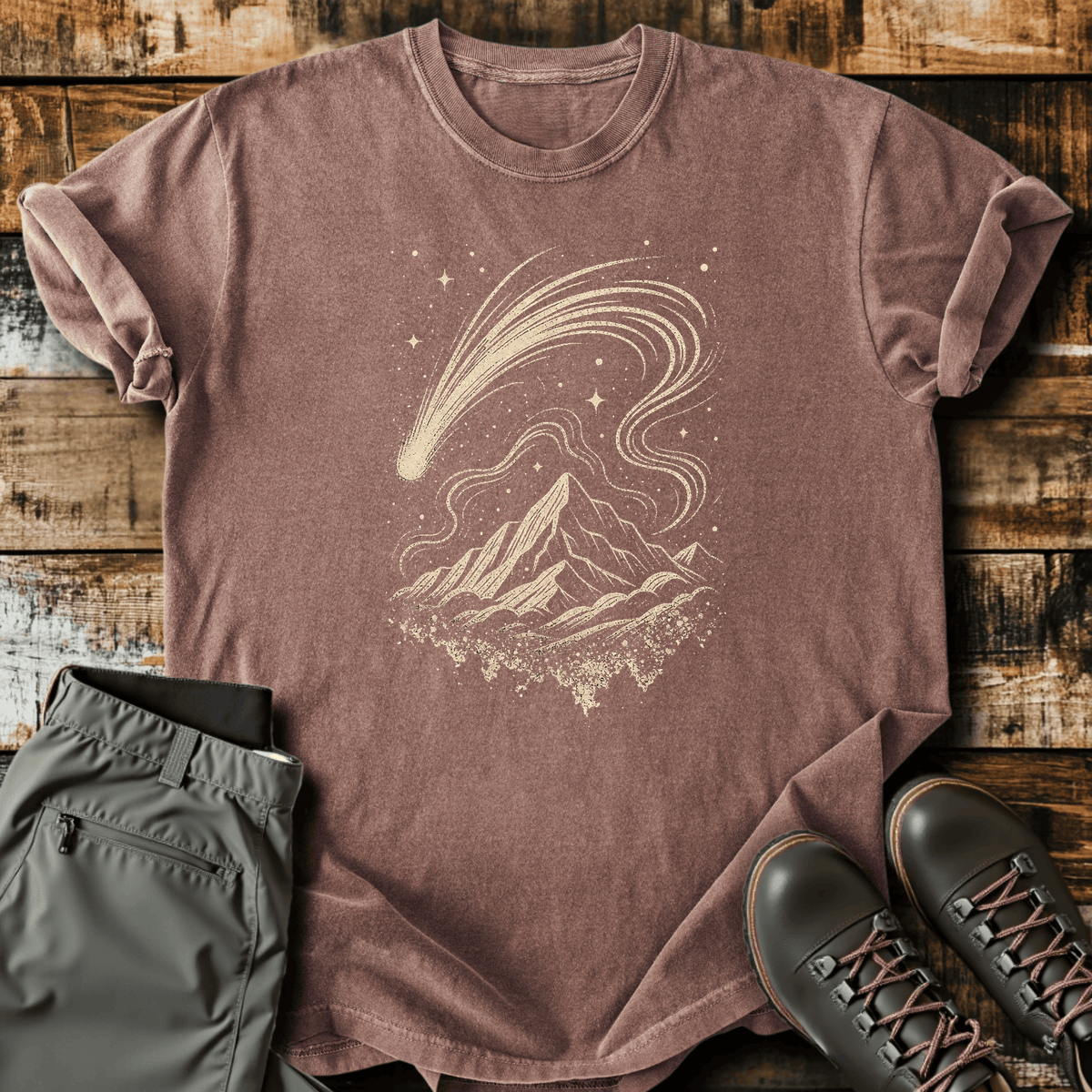 Comet's Calling T-Shirt Funny Hiking Shirt