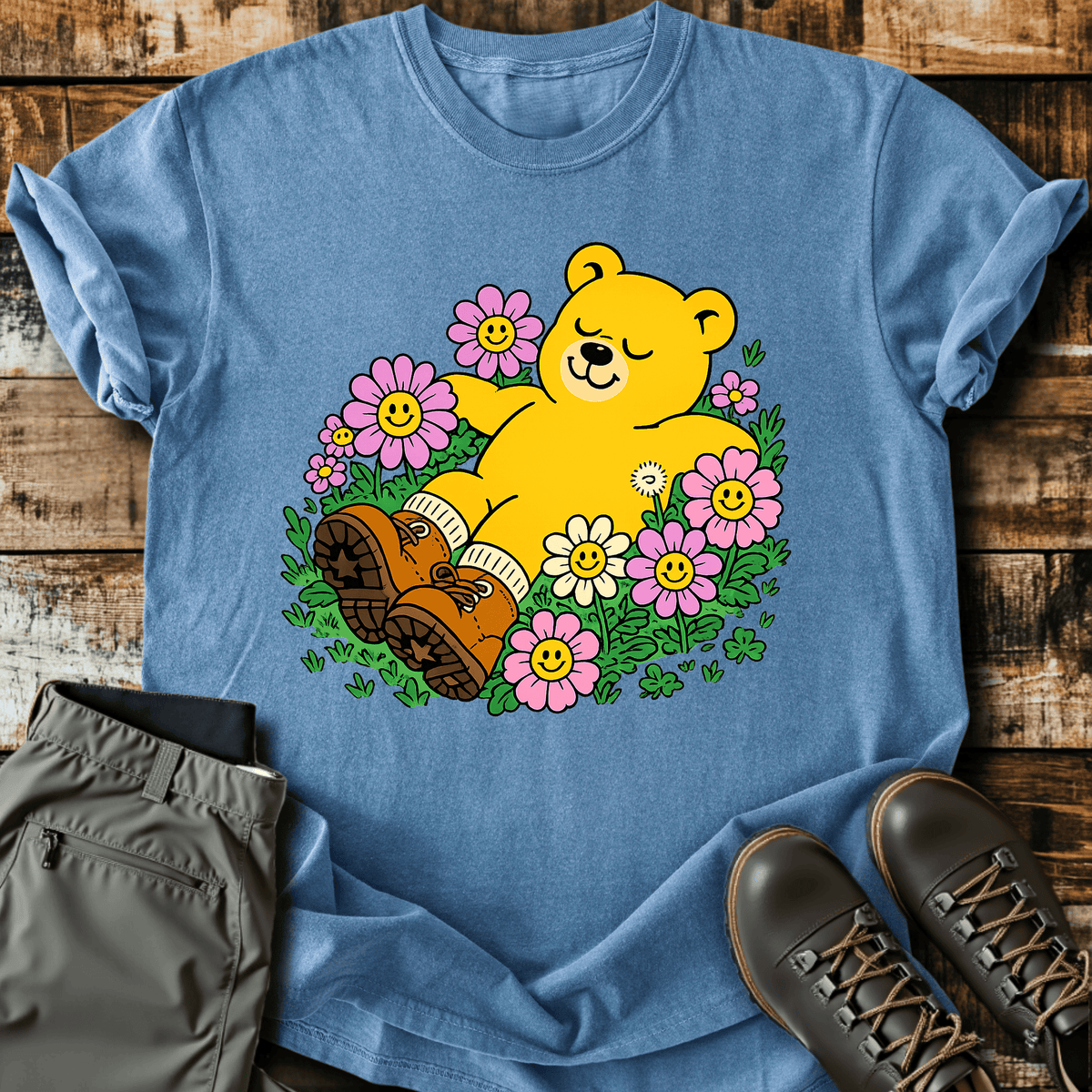 Bear Minimum T-Shirt Funny Hiking Shirt