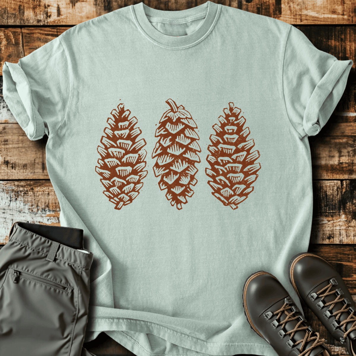 Cone Collection T-Shirt Funny Hiking Shirt