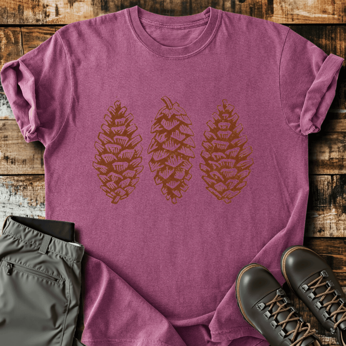 Cone Collection T-Shirt Funny Hiking Shirt
