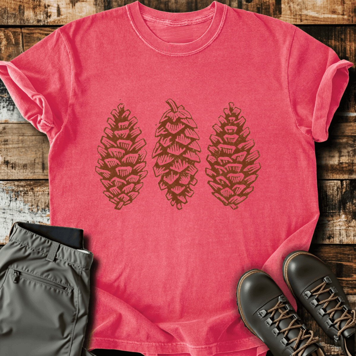 Cone Collection T-Shirt Funny Hiking Shirt