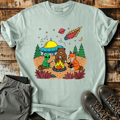 Close Encounters T-Shirt Funny Hiking Shirt