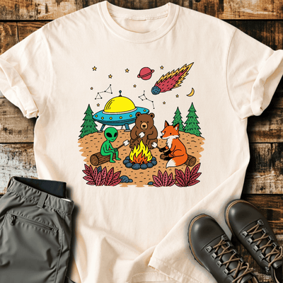 Close Encounters T-Shirt Funny Hiking Shirt