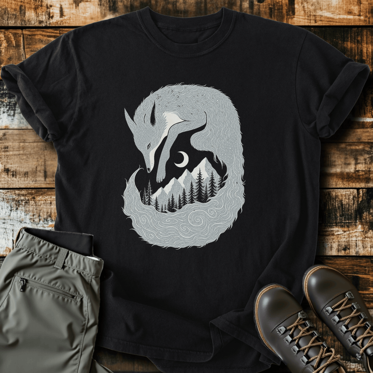 Fox And Forth T-Shirt - Funny Hiking Graphic Tee - Gift for Hikers - Unisex