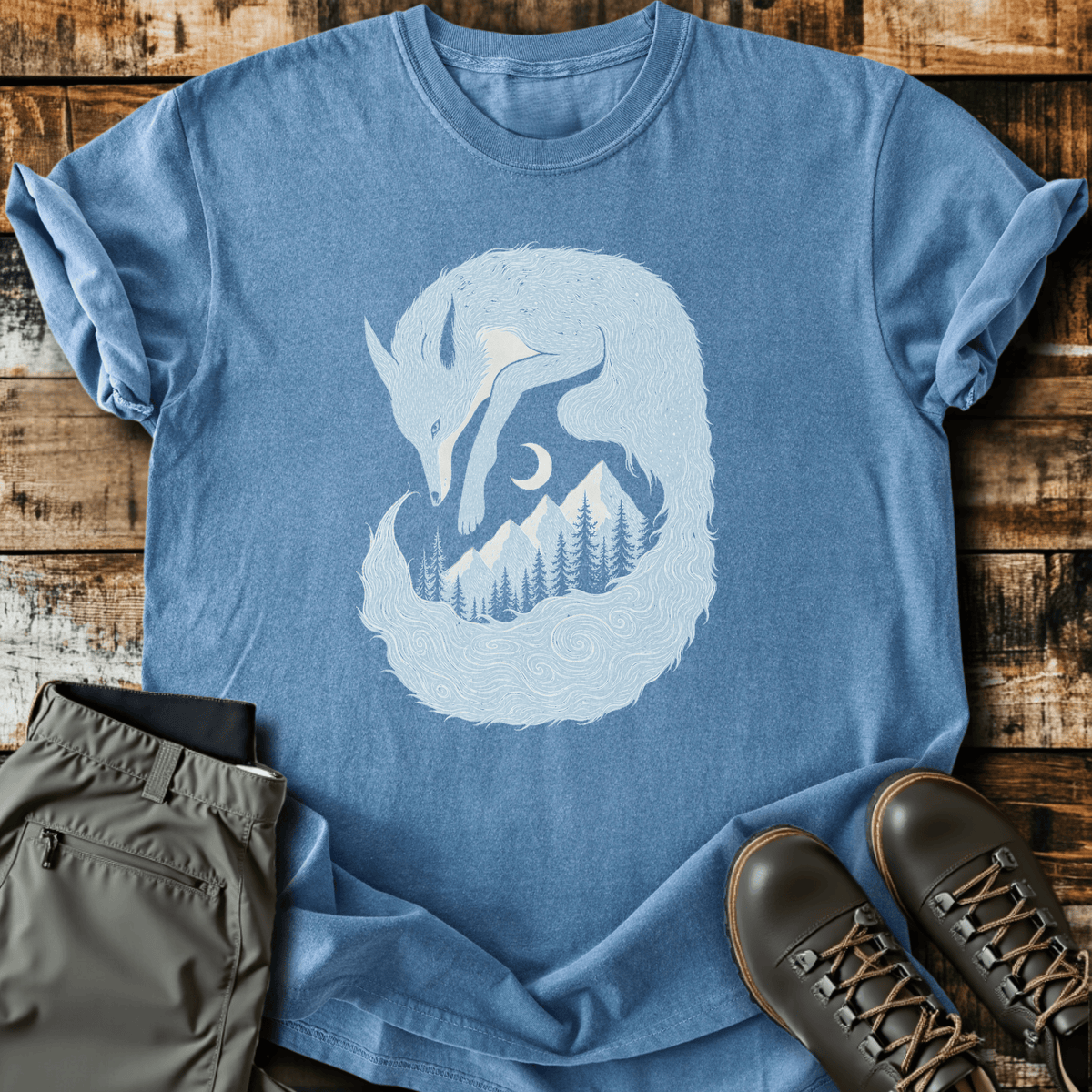 Fox And Forth T-Shirt - Funny Hiking Graphic Tee - Gift for Hikers - Unisex