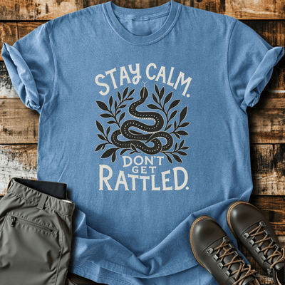 Don't Get Rattled T-Shirt - Funny Hiking Graphic Tee - Gift for Hikers - Unisex