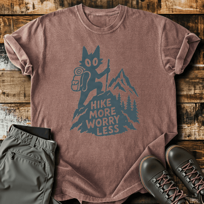 Cool Cat T-Shirt - Funny Hiking Graphic Tee - Gift for Hikers - Unisex