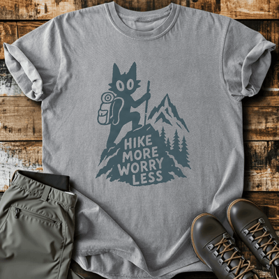 Cool Cat T-Shirt - Funny Hiking Graphic Tee - Gift for Hikers - Unisex