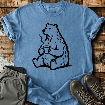 Bearly Awake T-Shirt - Funny Hiking Graphic Tee - Gift for Hikers - Unisex