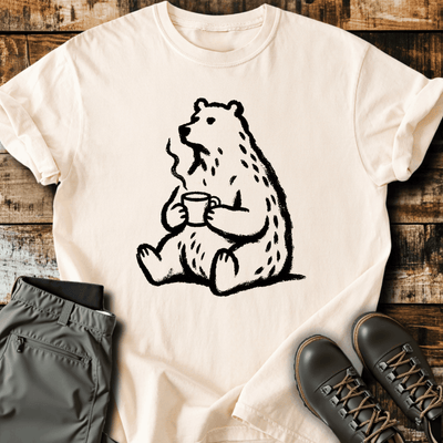 Bearly Awake T-Shirt - Funny Hiking Graphic Tee - Gift for Hikers - Unisex