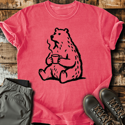 Bearly Awake T-Shirt - Funny Hiking Graphic Tee - Gift for Hikers - Unisex
