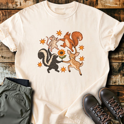 Forest Circle T-Shirt Funny Hiking Shirt
