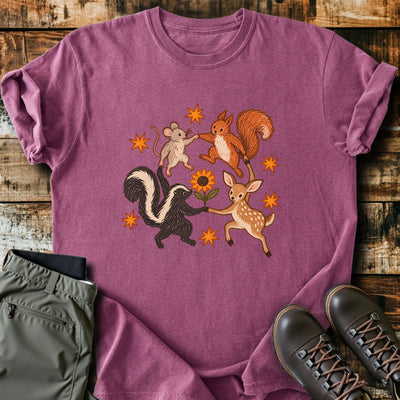 Forest Circle T-Shirt Funny Hiking Shirt