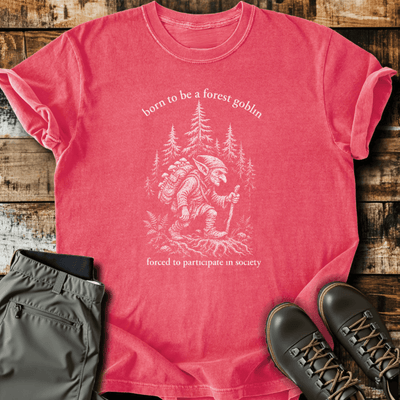 Forest Goblin T-Shirt - Funny Hiking Graphic Tee - Gift for Hikers - Unisex
