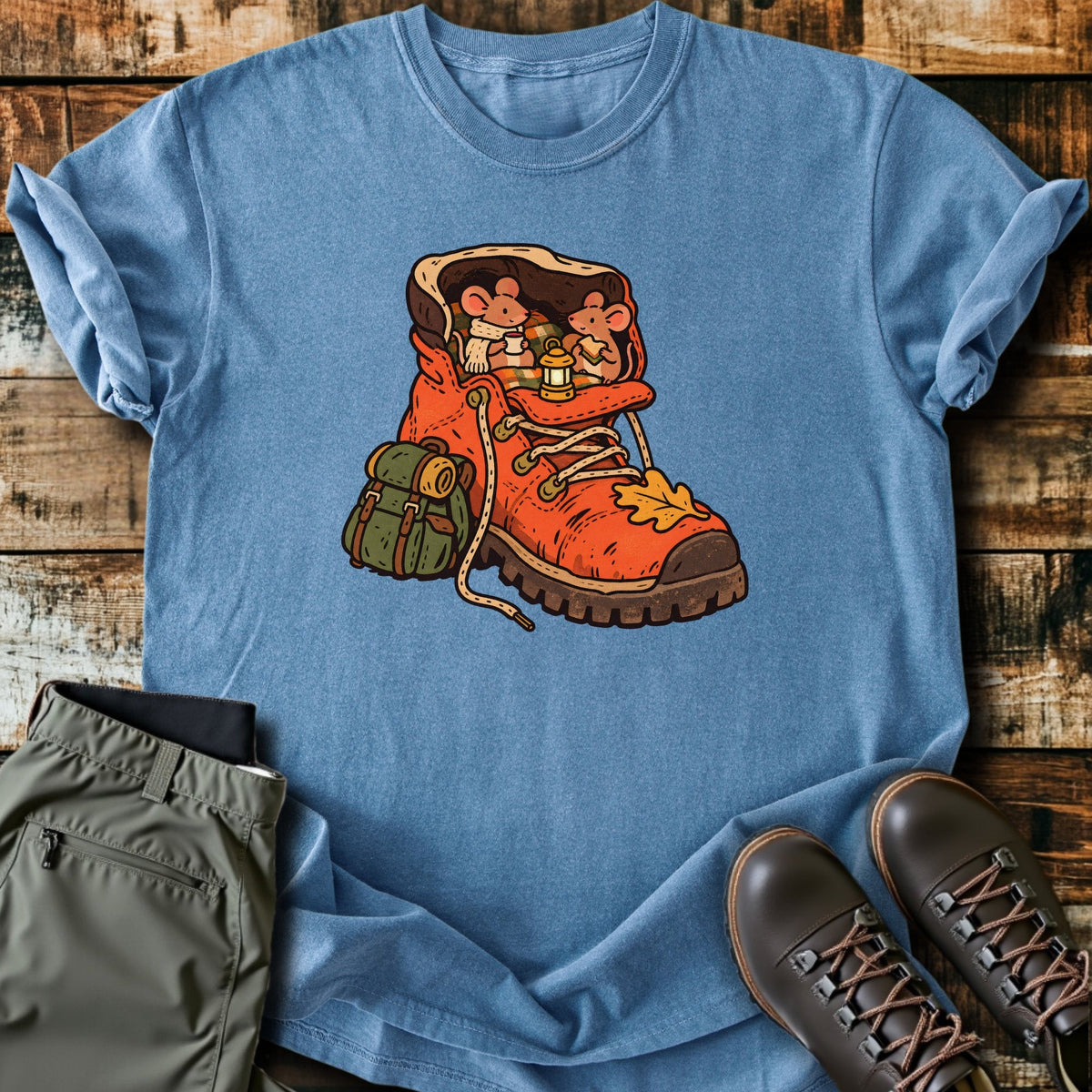 Boot Camp T-Shirt Funny Hiking Shirt
