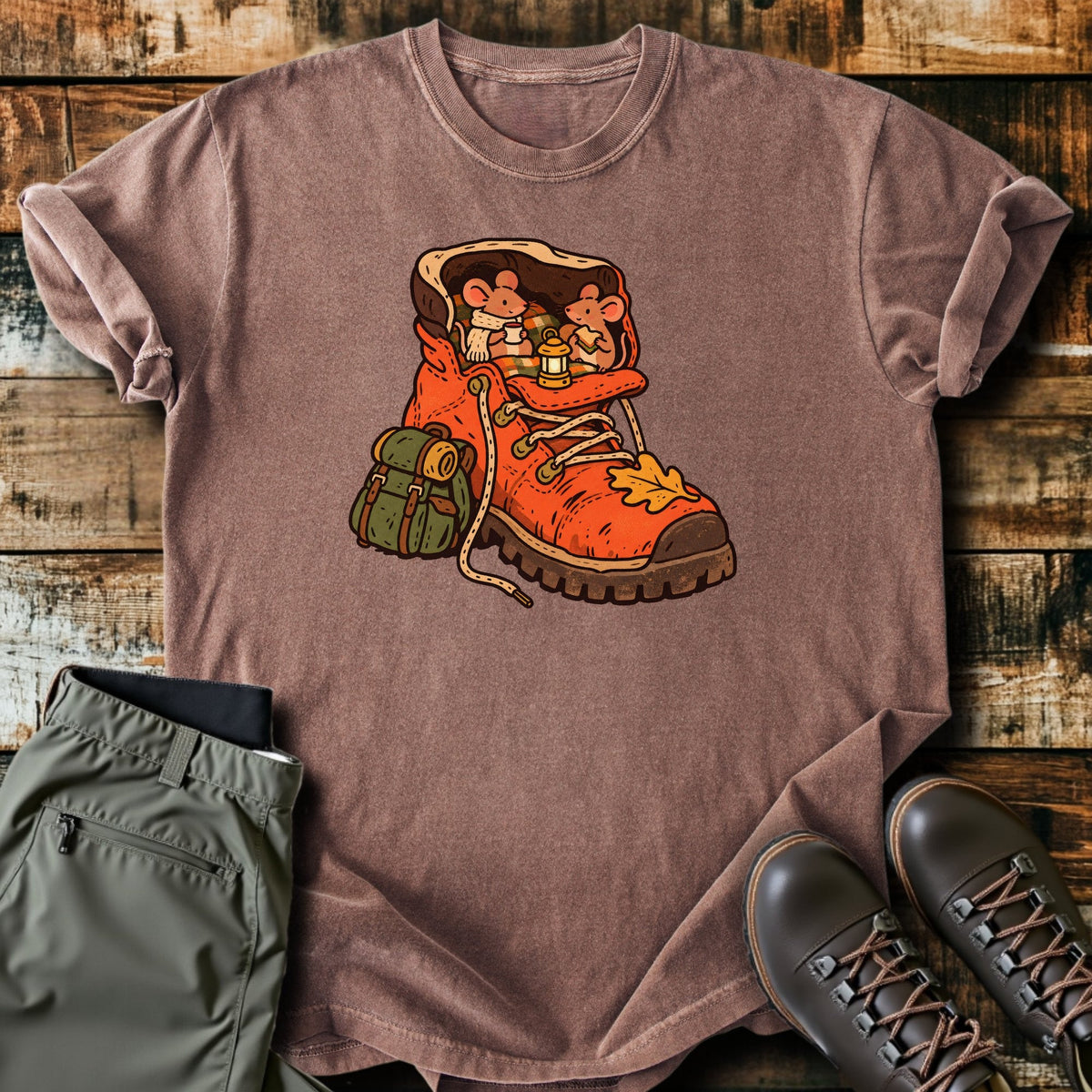 Boot Camp T-Shirt Funny Hiking Shirt