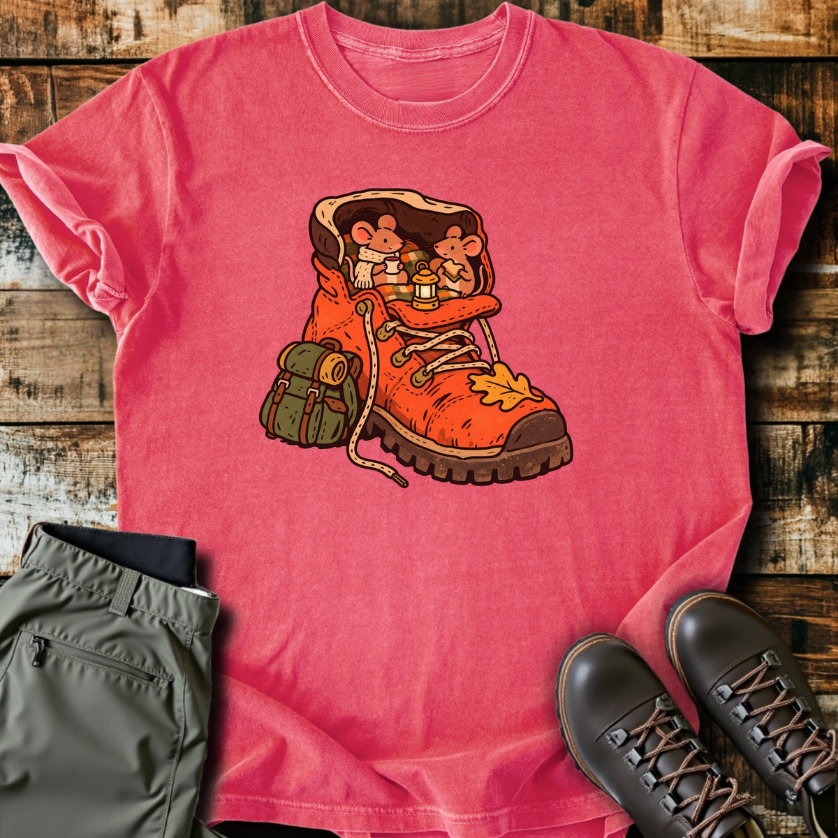 Boot Camp T-Shirt Funny Hiking Shirt