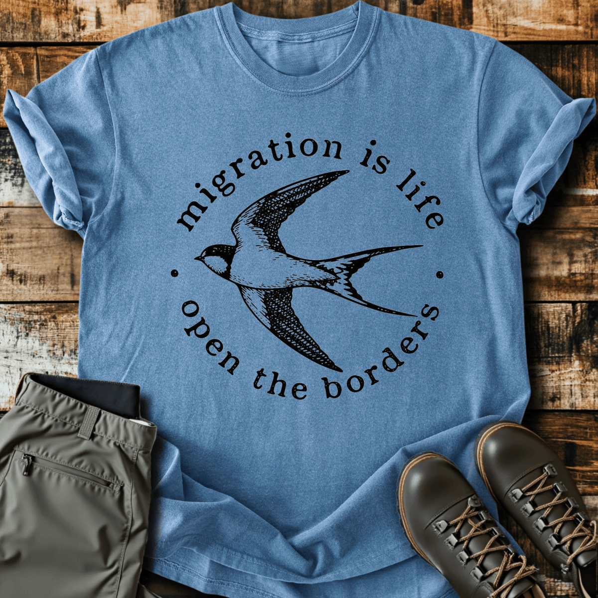 Frequent Flyer T-Shirt - Funny Hiking Graphic Tee - Gift for Hikers - Unisex