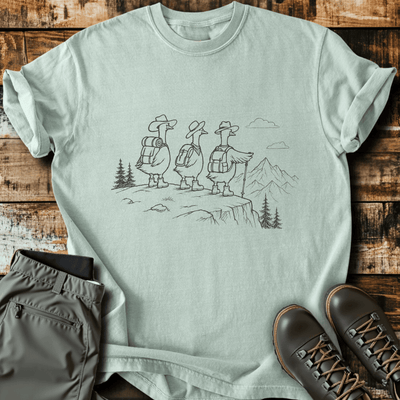 Duck Duck Hike T-Shirt - Graphic Tee - Gift for Hikers - Unisex