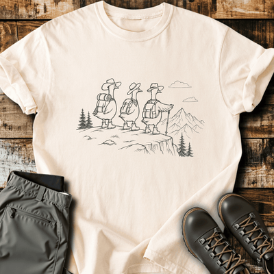 Duck Duck Hike T-Shirt - Graphic Tee - Gift for Hikers - Unisex