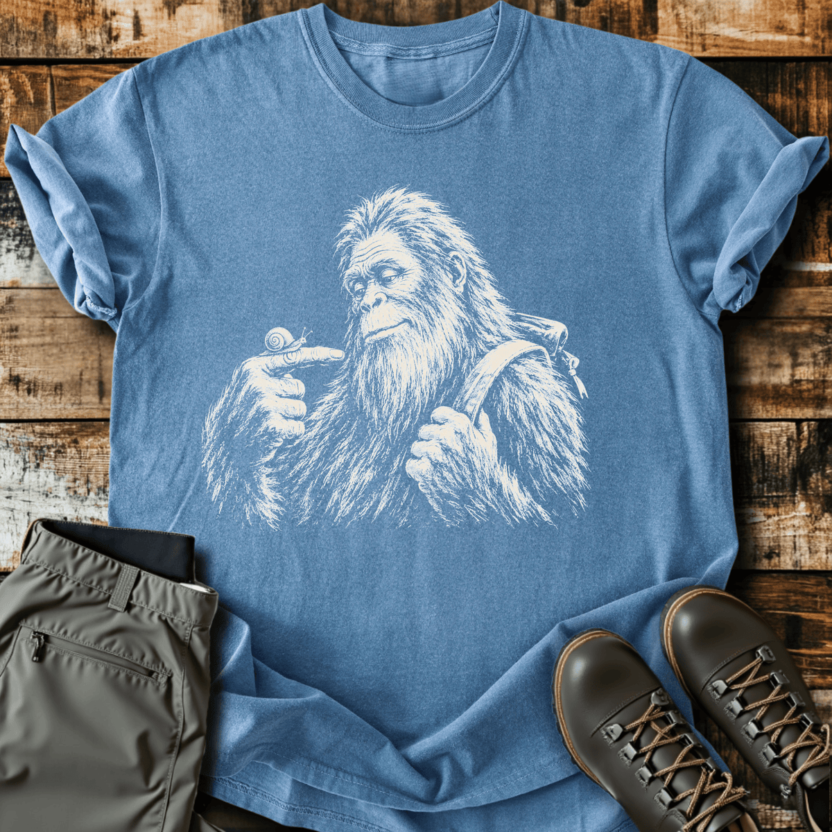 Big Softie T-Shirt - Funny Hiking Graphic Tee - Gift for Hikers - Unisex