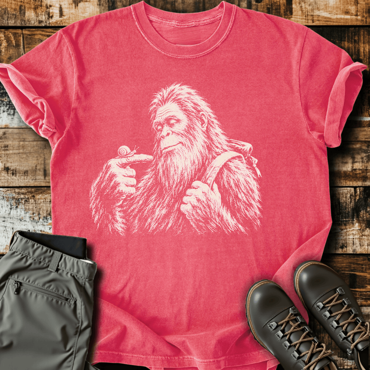 Big Softie T-Shirt - Funny Hiking Graphic Tee - Gift for Hikers - Unisex