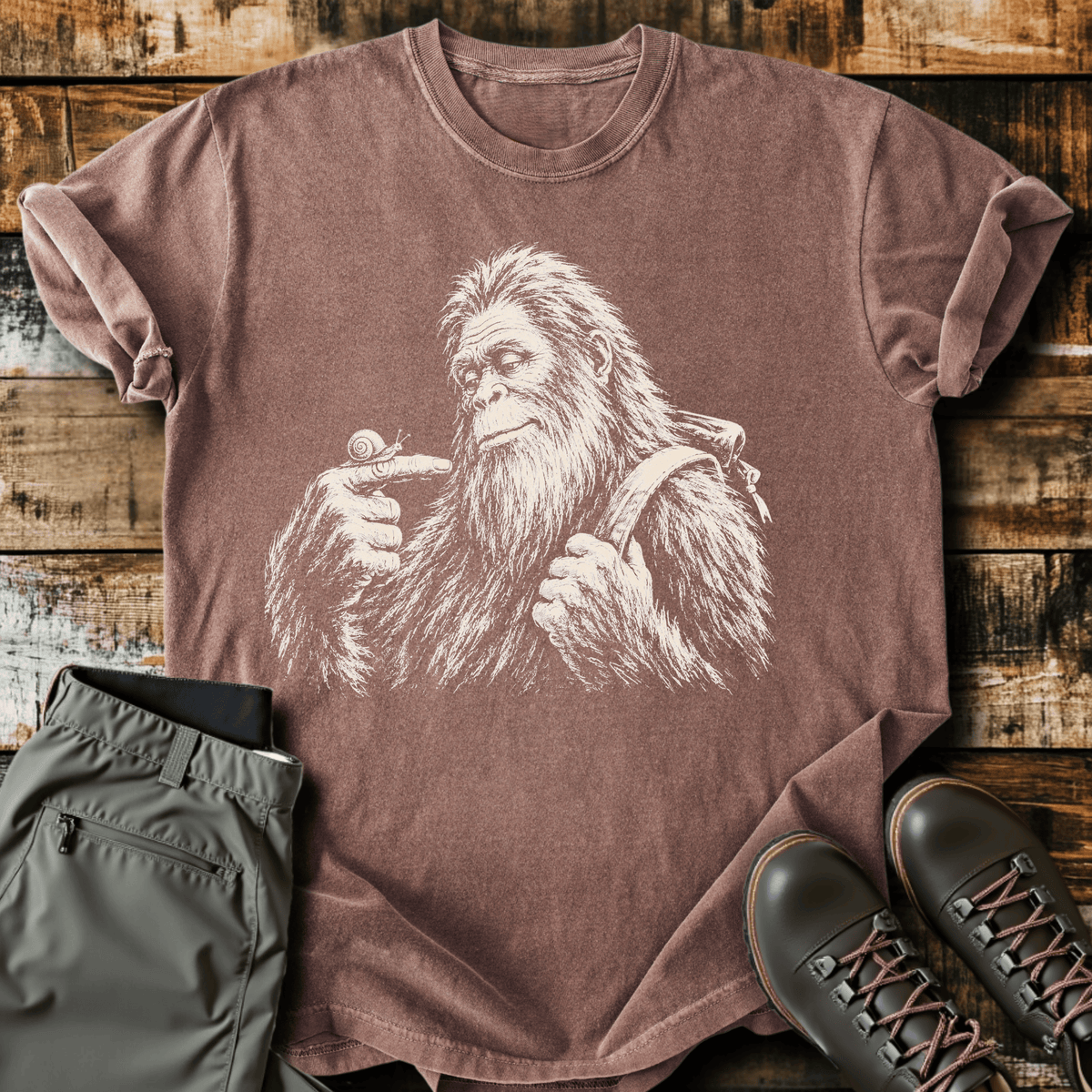 Big Softie T-Shirt - Funny Hiking Graphic Tee - Gift for Hikers - Unisex