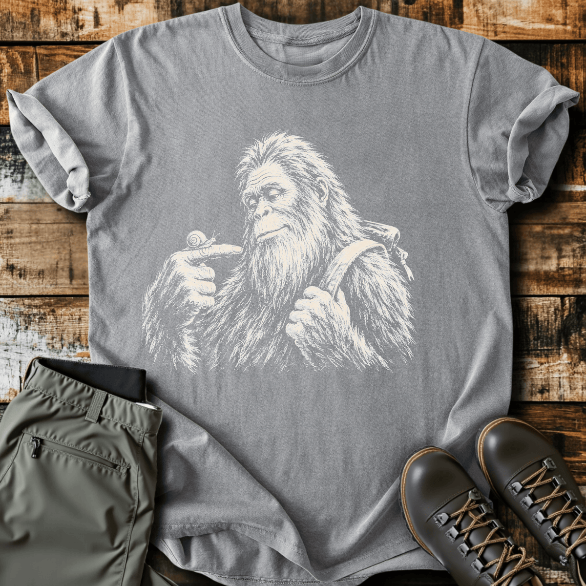 Big Softie T-Shirt - Funny Hiking Graphic Tee - Gift for Hikers - Unisex