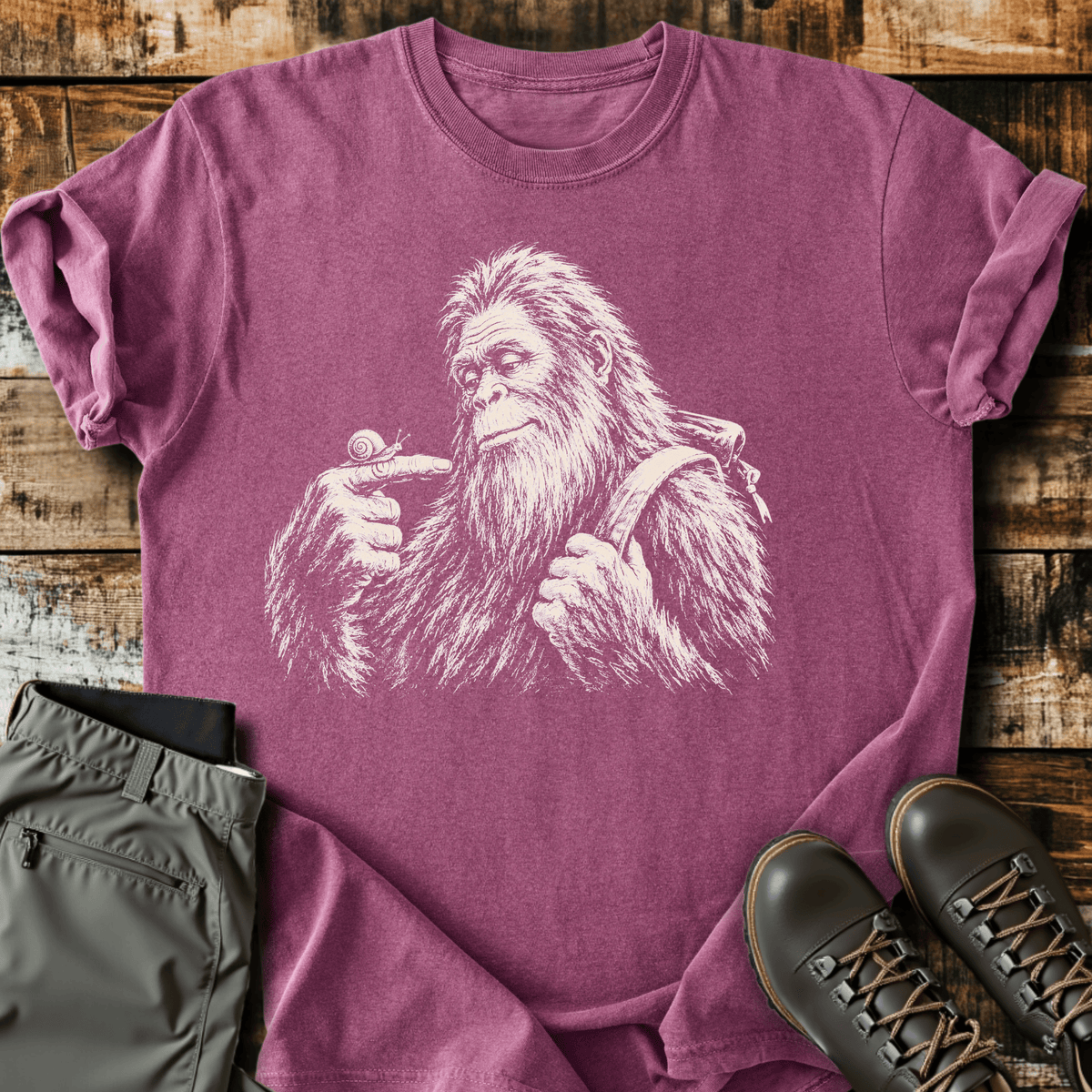 Big Softie T-Shirt - Funny Hiking Graphic Tee - Gift for Hikers - Unisex