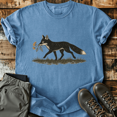 Fox Foraged T-Shirt - Funny Hiking Graphic Tee - Gift for Hikers - Unisex