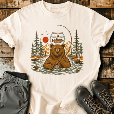 Bear Minimum Effort T-Shirt Funny Hiking Shirt