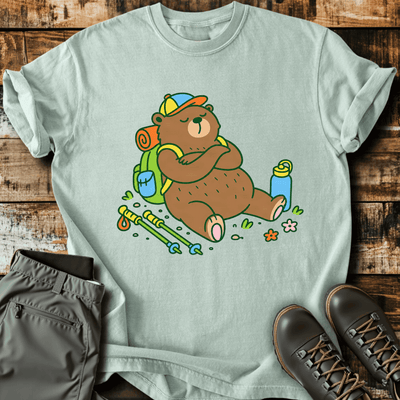 Bearly Made It T-Shirt - Funny Hiking Graphic Tee - Gift for Hikers - Unisex