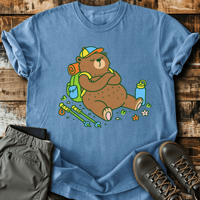 Bearly Made It T-Shirt - Funny Hiking Graphic Tee - Gift for Hikers - Unisex