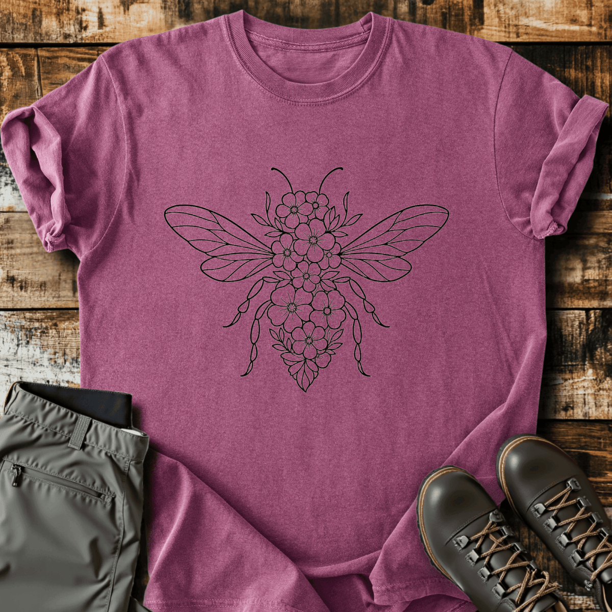 Bee-Loved T-Shirt - Funny Hiking Graphic Tee - Gift for Hikers - Unisex
