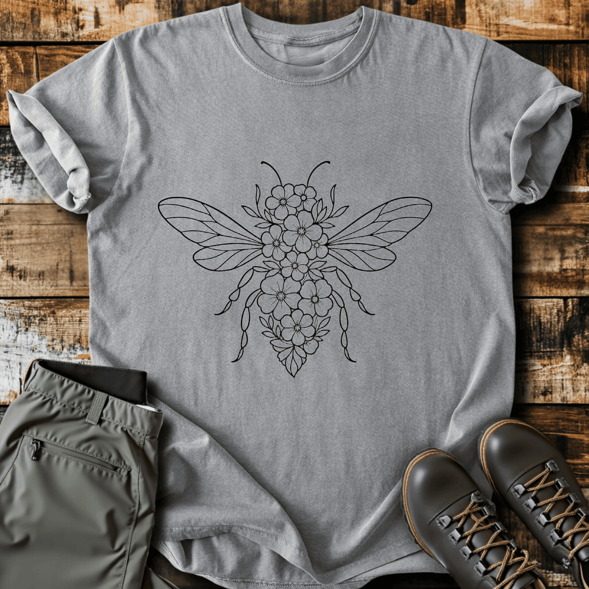 Bee-Loved T-Shirt - Funny Hiking Graphic Tee - Gift for Hikers - Unisex