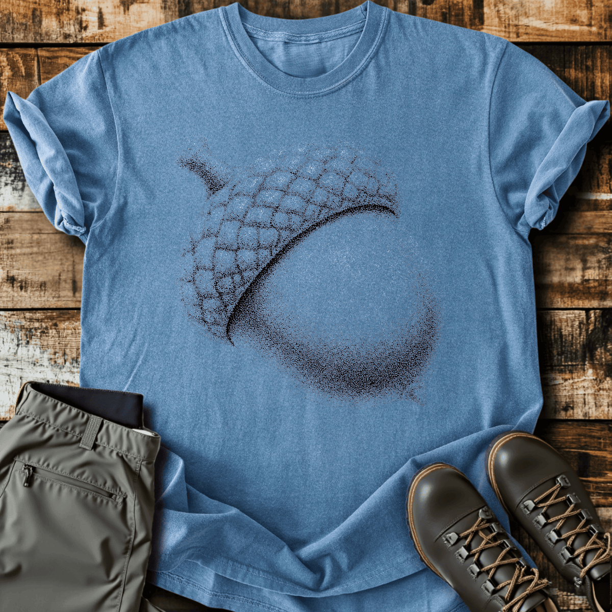 Deeply Nuts T-Shirt - Funny Hiking Graphic Tee - Gift for Hikers - Unisex