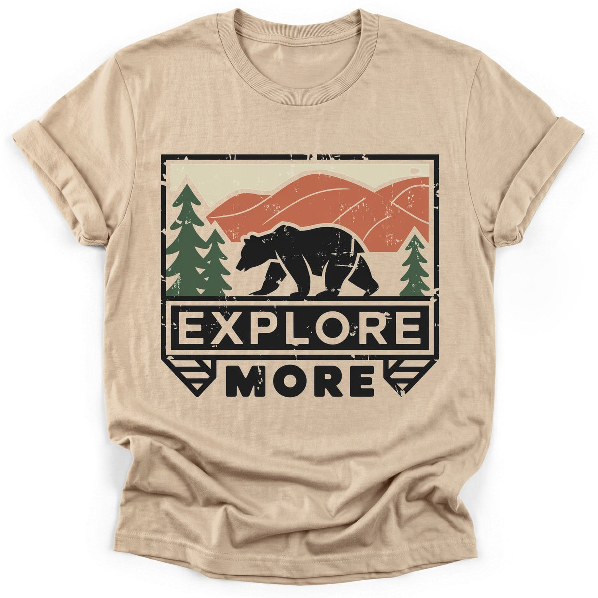Explore More T-Shirt - Funny Hiking Graphic Tee - Gift for Hikers - Unisex