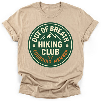 Founding Member T-Shirt - Funny Hiking Graphic Tee - Gift for Hikers - Unisex