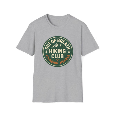 Founding Member T-Shirt - Funny Hiking Graphic Tee - Gift for Hikers - Unisex