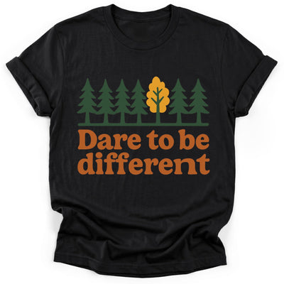 Dare To Be Different T-Shirt - Funny Hiking Graphic Tee - Gift for Hikers - Unisex