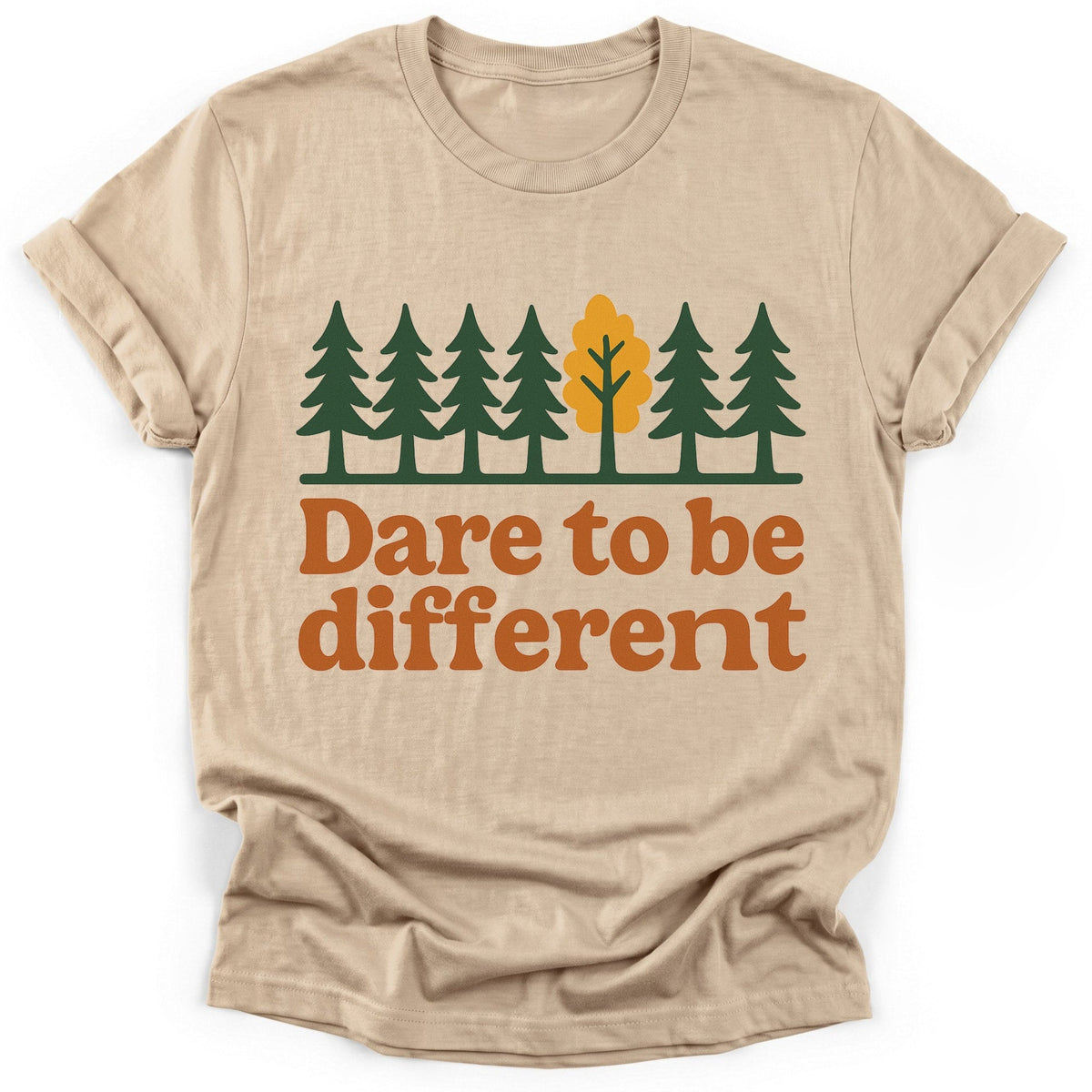 Dare To Be Different T-Shirt - Funny Hiking Graphic Tee - Gift for Hikers - Unisex